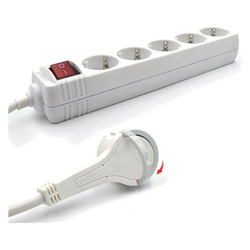 Power Socket - 5 sockets with Switch Ewent EW3955 1,5 m (1,5 m) - Електроника Периферни и резервни части<<<Компютри|