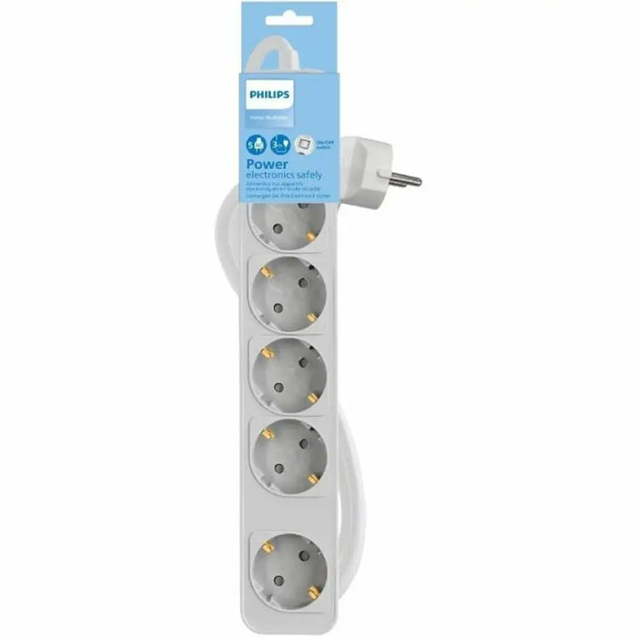 Power Socket - 5 sockets with Switch Philips CHP2154W/10 - Електроника Периферни и резервни части<<<Компютри|