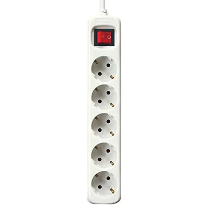 Power Socket - 5 sockets with Switch Silver Electronics - Електроника Периферни и резервни части<<<Компютри|