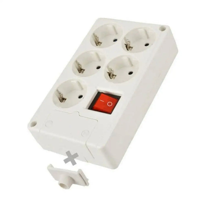 Power Socket - 5 sockets with Switch Solera 8105il - Електроника Периферни и резервни части<<<Компютри|