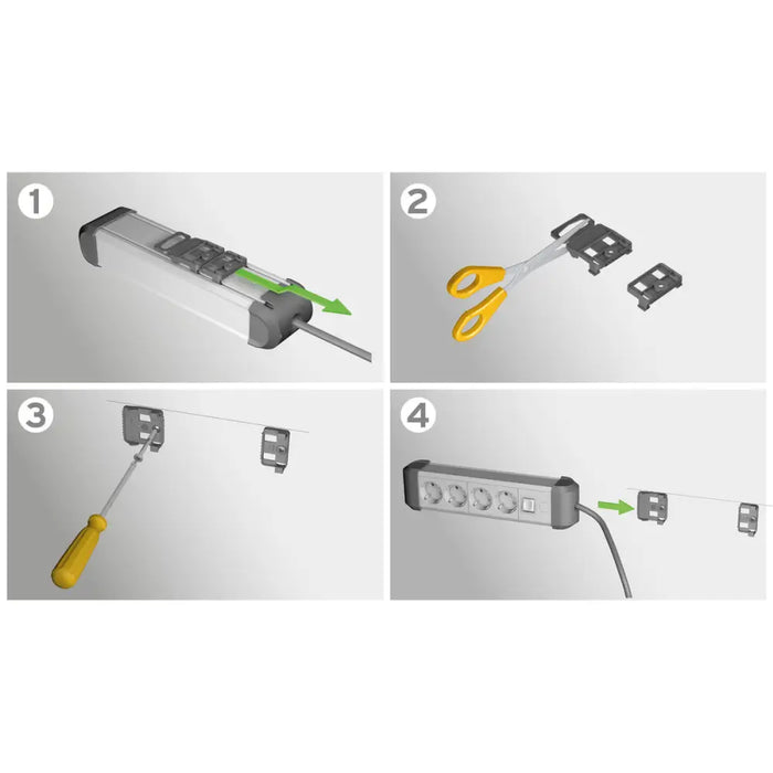 Power Socket - 6 Sockets with Switch Brennenstuhl Premium-Alu-Line 3500 W (3 m) - Електроника Периферни и резервни