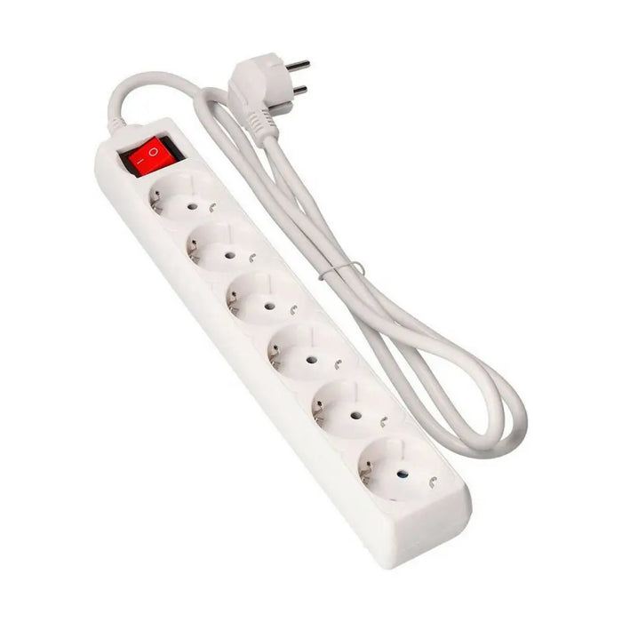 Power Socket - 6 Sockets with Switch EDM 41066 Schuko (5 m) - Електроника Периферни и резервни части<<<Компютри|