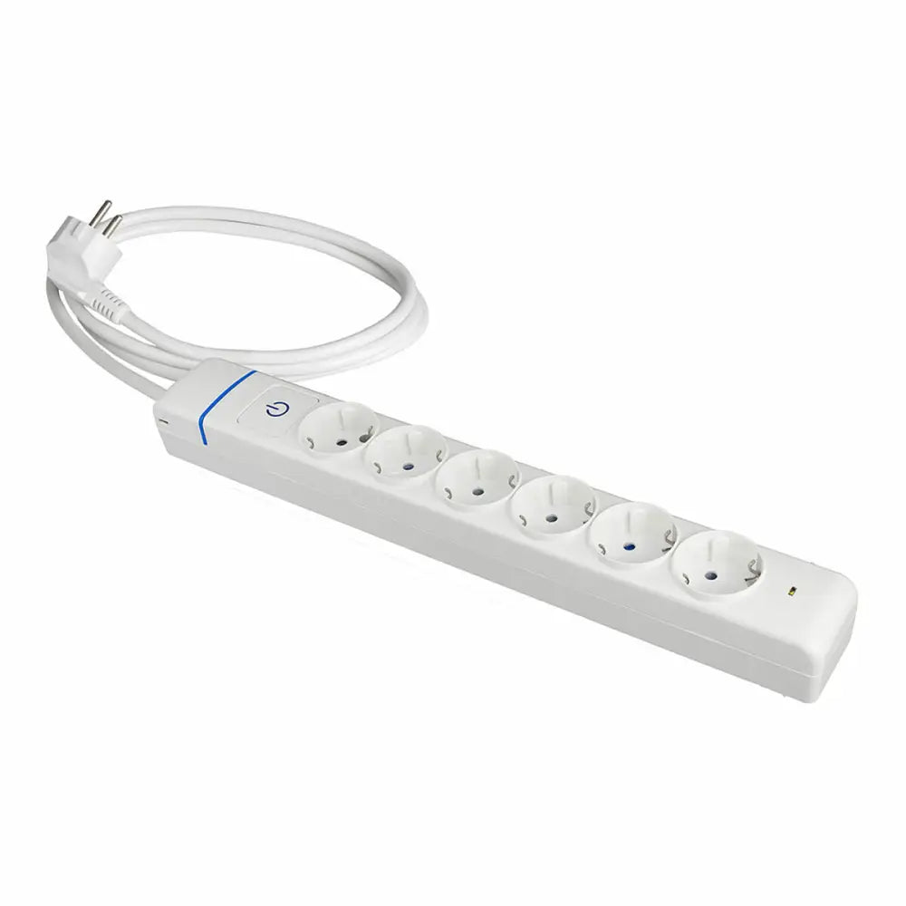 Power Socket - 6 Sockets with Switch Solera 61ils 250 — Dragtek