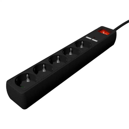 Power Strip - 5 Sockets GEMBIRD SPG5-U2-5-02 - Електроника Периферни и резервни части<<<Компютри|