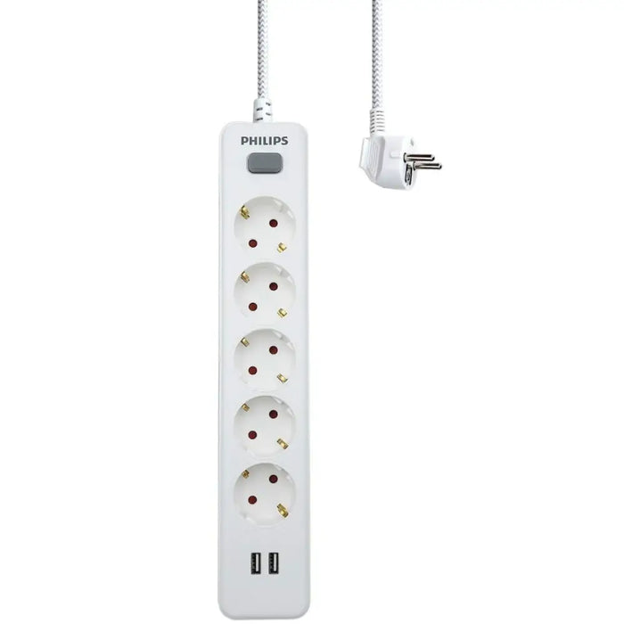 Power Strip - 5 Sockets Philips - Електроника Периферни и резервни части<<<Компютри|