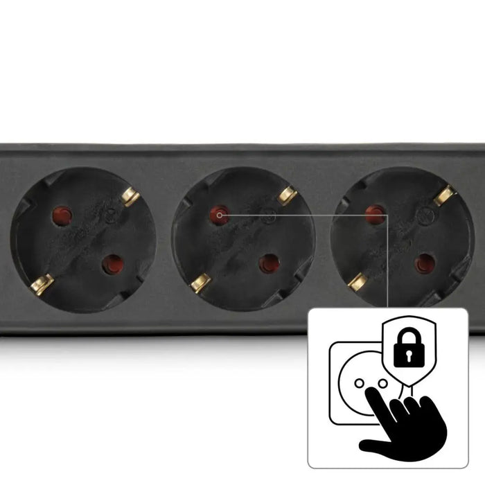 Power strip with 6 sockets HAMA 5m 137266 - Разклонители<<<Продукти за дома<<<ValiAPI&&&Разклонители<<<Други<<<Спорт и
