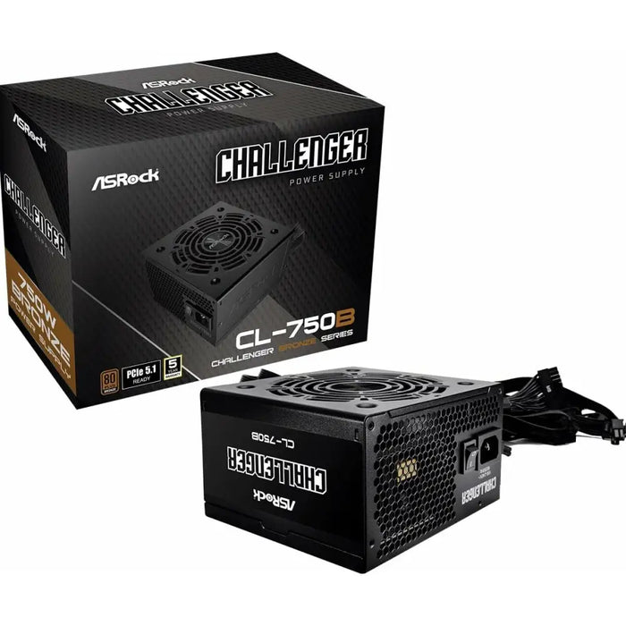 Power supply ASRock 90-UXC075-BNEAAA 750 W 80 Plus Bronze - Компютър Мрежи и компоненти<<<Компютри|