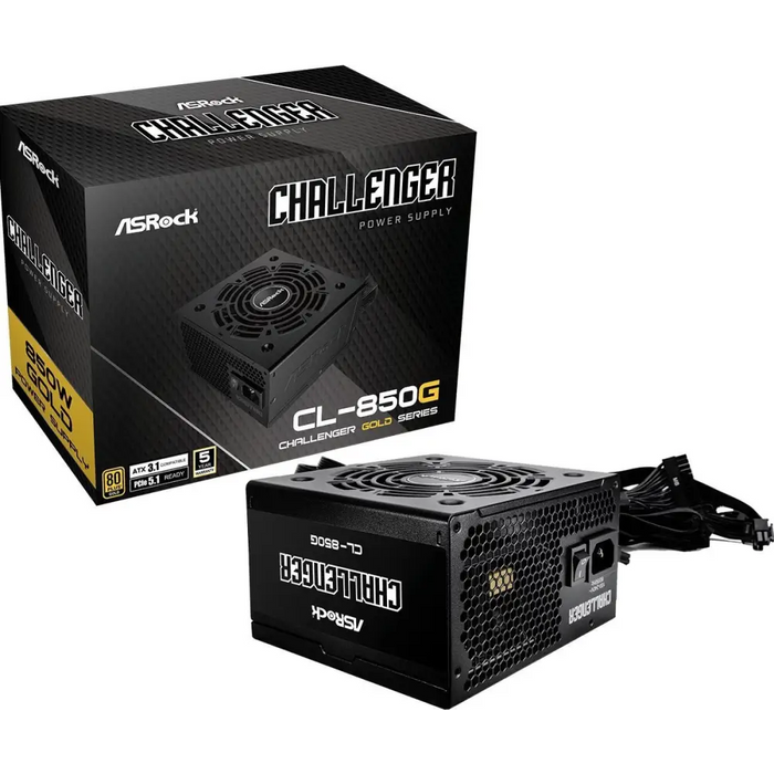 Power supply ASRock 90-UXC085-GNEAAA ATX 850 W 80 Plus Gold - Cases power supplyZDL-OBU<<<Power supplies for computers