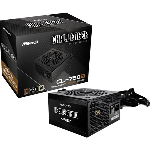 Power supply ASRock Challenger Bronze 750W (CL-750B) - Cases power supplyZDL-OBU<<<Power supplies for computers