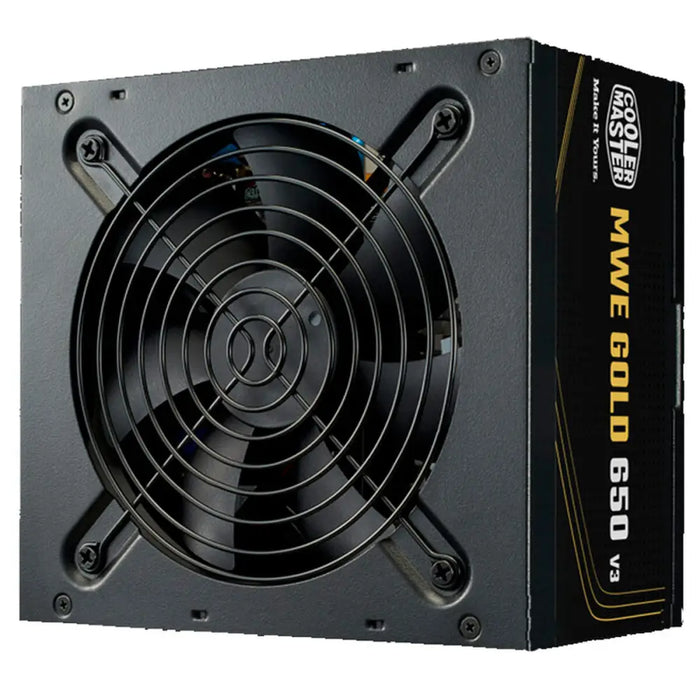 Power supply Cooler Master MWE Gold 650 V3 650 W 80 Plus Gold - Компютър Мрежи и компоненти<<<Компютри|