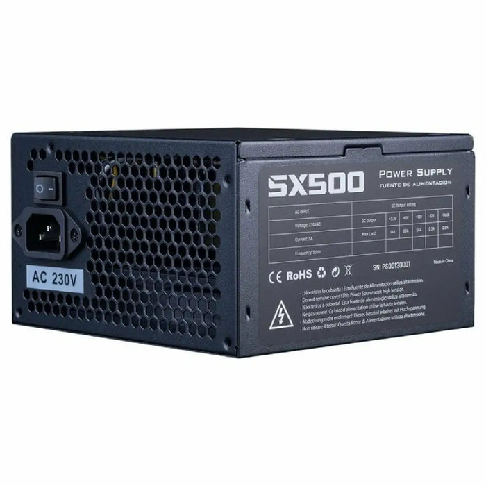 Power supply Hiditec PSU010027 ATX 500 W - Компютър Мрежи и компоненти<<<Компютри| Електроника<<<BigBuy&&&Източници на