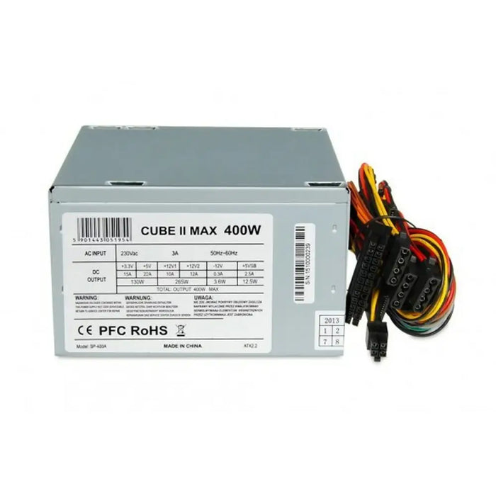 Power supply Ibox CUBE II 130 W 400 W RoHS CE Side ventilation ATX - Източници на захранване<<<Компютър Мрежи и