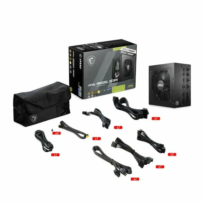 Power supply MSI 306-7ZP8D11-CE0 850 W 80 Plus Gold - Компютър Мрежи и компоненти<<<Компютри|