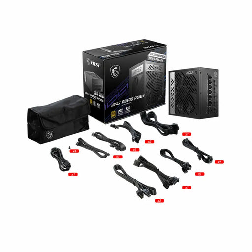Power supply MSI MPG A850G PCIE5 850 W 80 Plus Gold - Компютър Мрежи и компоненти<<<Компютри|