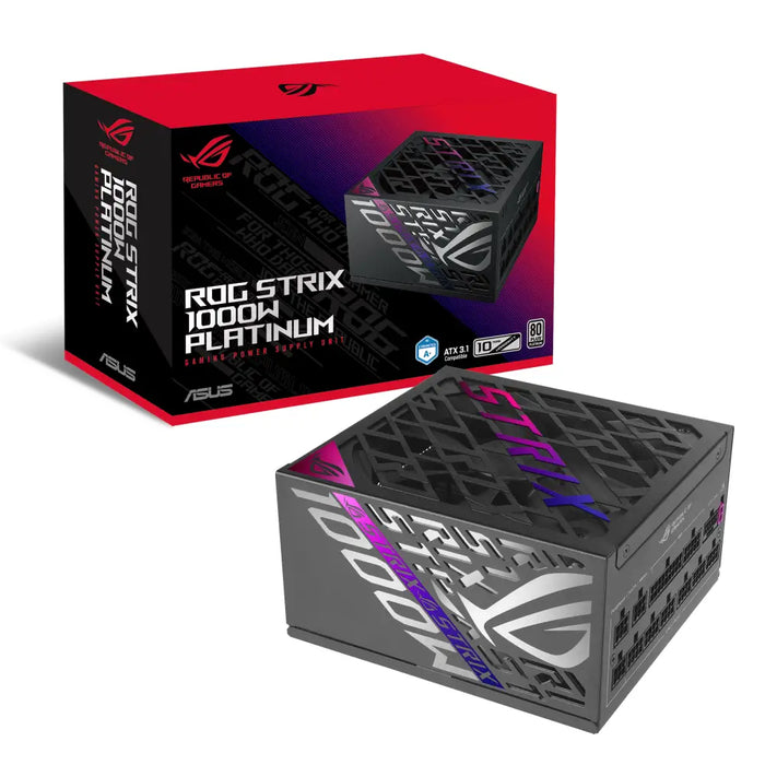 Power supply unit ASUS ROG STRIX 1000W 80+ Platinum PCIe 5.1 Fully Modular - Захранвания<<<Компютърни