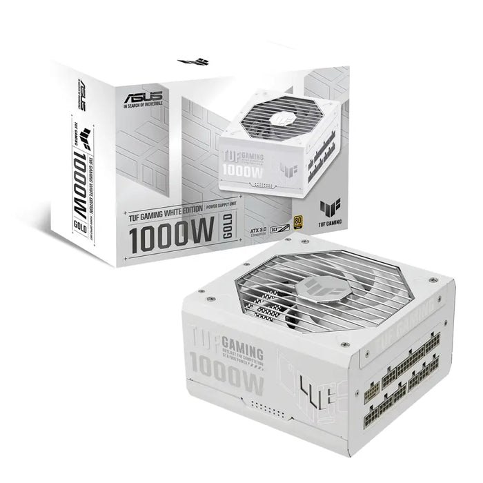 Power supply unit ASUS TUF Gaming White 1000W 80+ Gold PCIe 5.1 Fully Modular - Захранвания<<<Компютърни