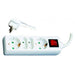POWER SUPPLY WITH TWO + TWO SOCKETS WITH CABLE KONEKTO 2 + 2 SOCKETS WRENCH 3M DETAIL PROTECTION - Разклонители и