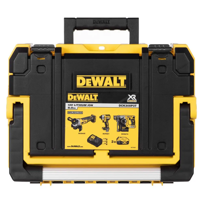 POWER TOOL COMBO KIT DEWALT DCK305P3T (DCF887 + DCH273 + DCG405) - Drill-screwdriversNAK-WWK<<<Cordless