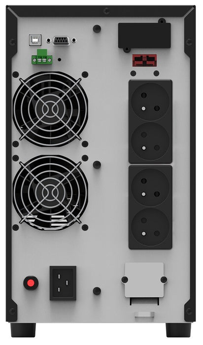 PowerWalker VFI 3000 AT FR uninterruptible power supply (UPS) Double-conversion (Online) 3 kVA 2700 W 4 AC outlet(s)