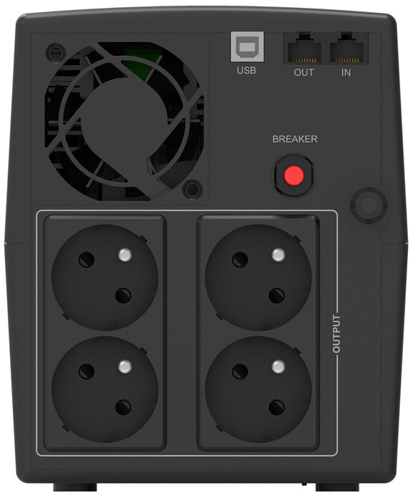 PowerWalker VI 1500 STL uninterruptible power supply (UPS) Line-Interactive 1500 VA 900 W 4 AC outlet(s)