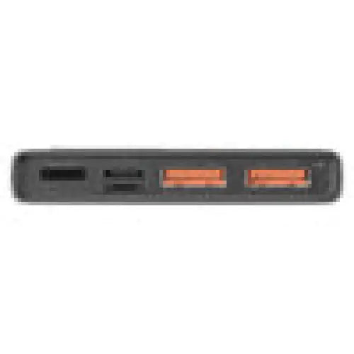 Powerbank Baseus Adaman Metal 10000mAh 2xUSB USB-C Lightning MicroUSB 22.5W (black)