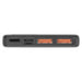 Powerbank Baseus Adaman Metal 10000mAh 2xUSB USB-C Lightning MicroUSB 22.5W (black)