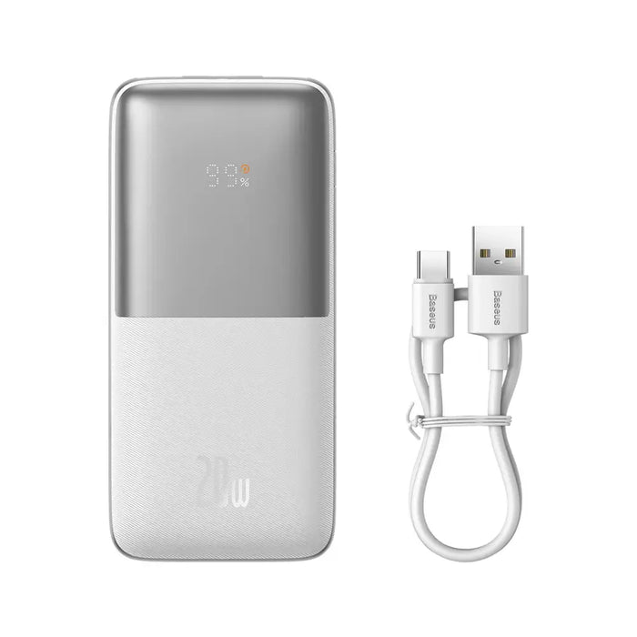 Powerbank Baseus Bipow Pro 10000mAh 2xUSB USB-C 20W (white)