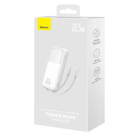 Powerbank Baseus Comet 10000mAh 22.5W (white) - Powerbanks<<<Energy<<<InnproXML&&&Powerbanks<<<HurtelXML