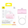 Powerbank Baseus Compact USB-C 5000mAh 20W (pink) - Powerbanks<<<GSM Accessories<<<InnproXML