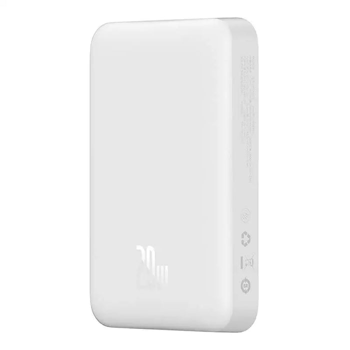 Powerbank Baseus Magnetic 10000mAh USB-C 20W MagSafe (white)