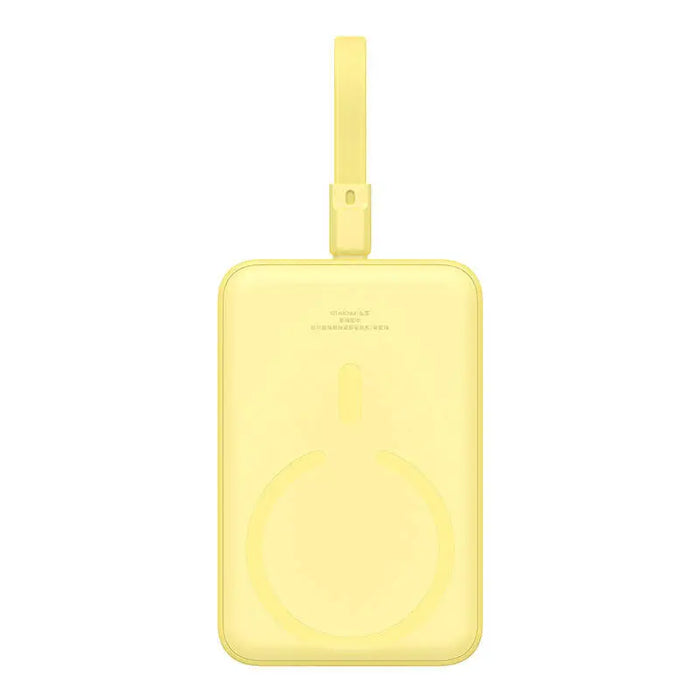 Powerbank Baseus Magnetic Mini 10000mAh USB-C 20W MagSafe (yellow)