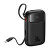 Powerbank Baseus QPow 2 10000mAh 30W 2xUSB-C (black) - Powerbanks<<<GSM