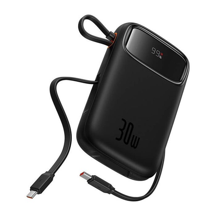 Powerbank Baseus QPow 2 10000mAh 30W 2xUSB-C (black) - Powerbanks<<<GSM