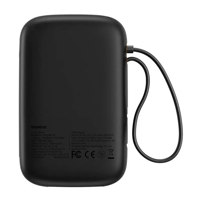 Powerbank Baseus QPow 2 10000mAh 30W 2xUSB-C (black) - Powerbanks<<<GSM