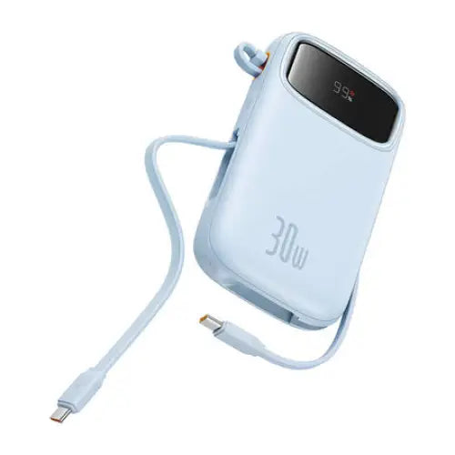 Powerbank Baseus QPow 2 10000mAh 30W 2xUSB-C (blue) - Powerbanks<<<GSM Accessories<<<InnproXML&&&Powerbanks<<<HurtelXML