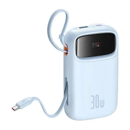 Powerbank Baseus QPow 2 10000mAh 30W 2xUSB-C (blue) - Powerbanks<<<GSM Accessories<<<InnproXML&&&Powerbanks<<<HurtelXML