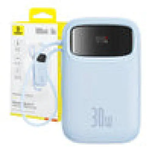 Powerbank Baseus QPow 2 10000mAh 30W 2xUSB-C (blue) - Powerbanks<<<GSM Accessories<<<InnproXML&&&Powerbanks<<<HurtelXML