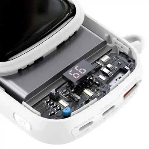 Powerbank Baseus Qpow PRO with Lightning cable USB-C port and USB 20000mAh 20W (White)