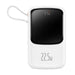 Powerbank Baseus Qpow Pro with USB-C cable USB-C USB 10000mAh 22.5W (white)