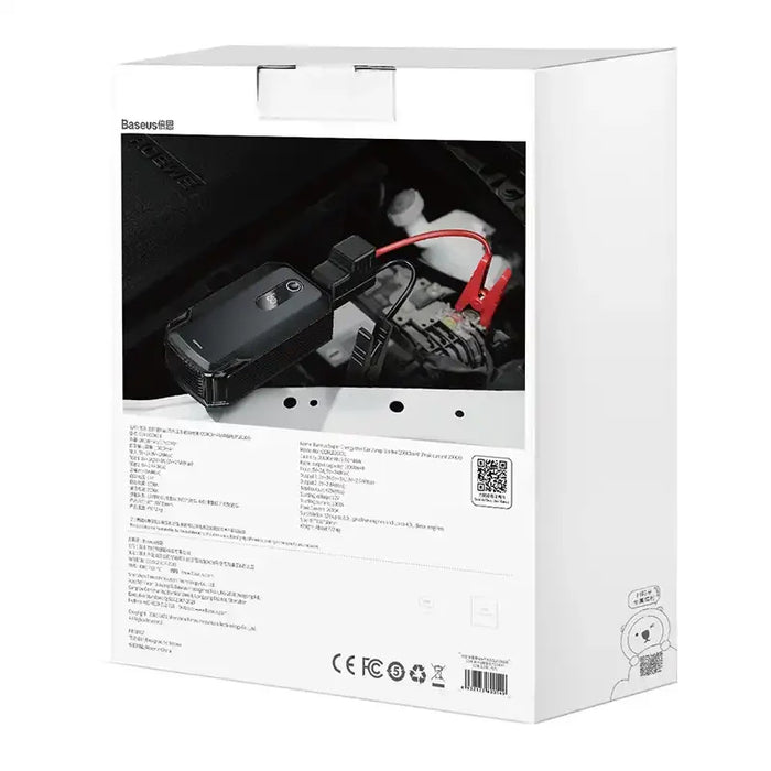 Powerbank / Baseus Super Energy Max Car Jump Starter 20000mAh 2000A USB (Black) - Jump starters<<<Car