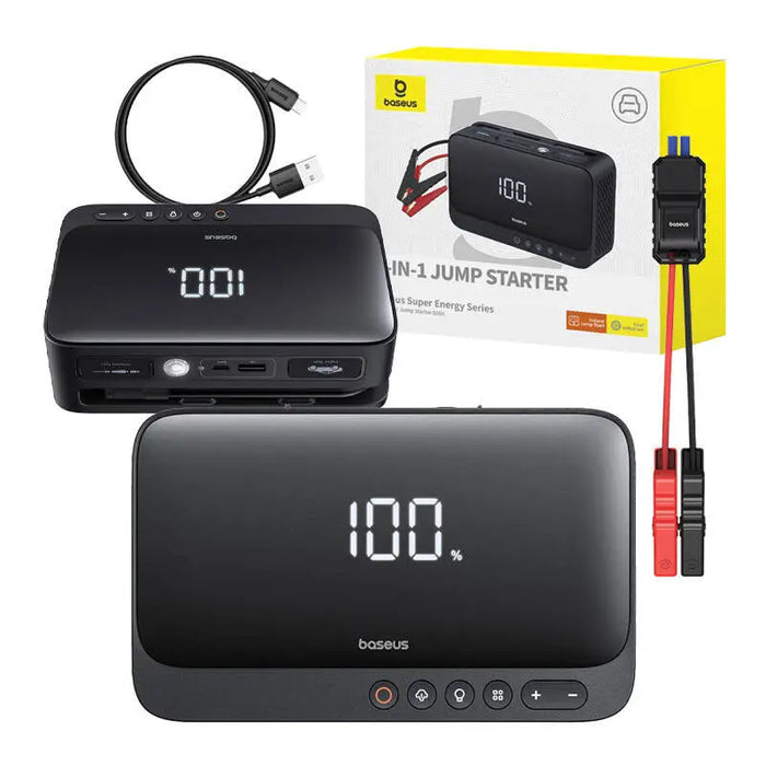 Powerbank/Car Jump Starter Baseus Super Energy 600A (black) - Jump starters<<<Car accessories<<<InnproXML&&&Automotive