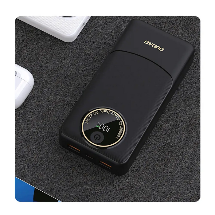 Powerbank Dudao K12Pro 22.5W PD 20000mAh USB-A USB-C - black - Powerbanks<<<HurtelXML