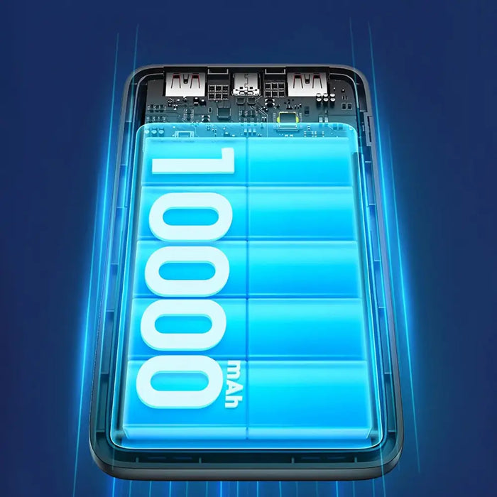 Powerbank Dudao K18-1W 10000mAh USB-A / USB-C / Micro USB - white - Powerbanks<<<HurtelXML