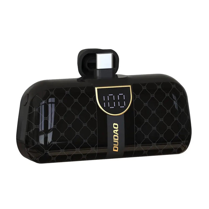 Powerbank Dudao K20SC 5000mAh mini 2x USB-C - black - Powerbanks<<<HurtelXML