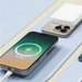 Powerbank Dudao K26 10000mAh 20W USB-A / USB-C / MagSafe - white - Powerbanks<<<HurtelXML