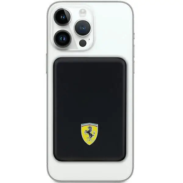 Powerbank Ferrari Metal Logo MagSafe 15W 5000mAh - black - Cell phone cases and covers<<<HurtelXML