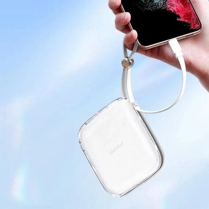 Powerbank Joyroom JR-L004 10000mAh USB-C USB-A - white - Powerbanks<<<HurtelXML