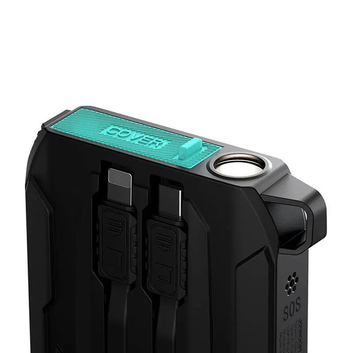 Powerbank Joyroom JR-L017 10000mAh 22.5W with Lightning + USB-C cable (black)