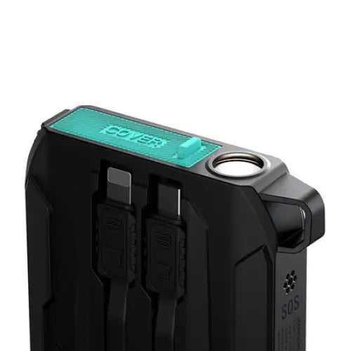 Powerbank Joyroom JR-L017 10000mAh 22.5W with Lightning + USB-C cable (black)