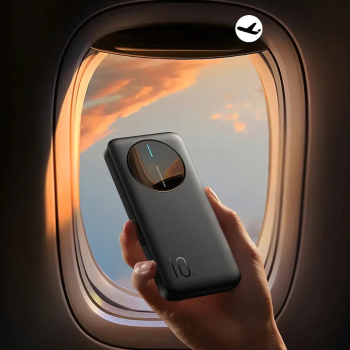 Powerbank Joyroom JR-PBF12 10000mAh 2.4A 2x USB-A 1x USB-C - black - Powerbanks<<<HurtelXML